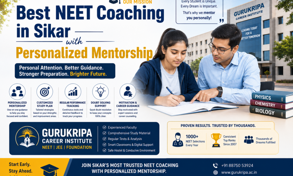 Best NEET Coaching in Sikar with Personalized Mentorship Best NEET Coaching in Sikar with Personalized Mentorship