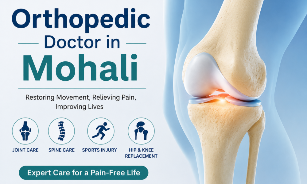 Orthopedic Doctor in Mohali Helping You Move with Confidence Again