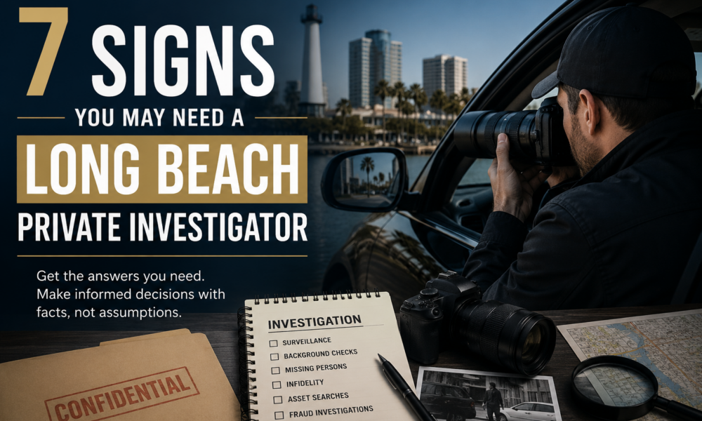 7 Signs You May Need a Long Beach Private Investigator 7 Signs You May Need a Long Beach Private Investigator
