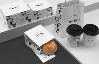 Custom Bagel Paper for Fresh Bakery Packaging Custom Bagel Paper