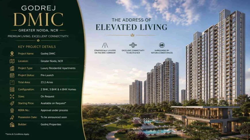 Why Homebuyers Are Showing Interest in Godrej DMIC Greater Noida Godrej DMIC