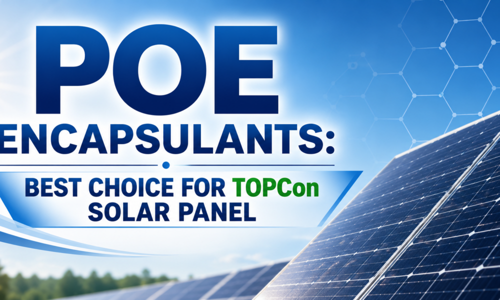 POE Encapsulants: Best Choice for TOPCon Solar Panel POE Encapsulants: Best Choice for TOPCon Solar Panel