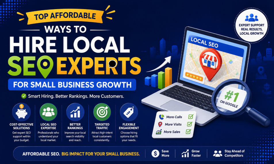 Top Affordable Ways to Hire Local SEO Experts for Small Business Growth Top Affordable Ways to Hire Local SEO Experts for Small Business Growth