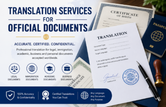 Translation Services for official Documents