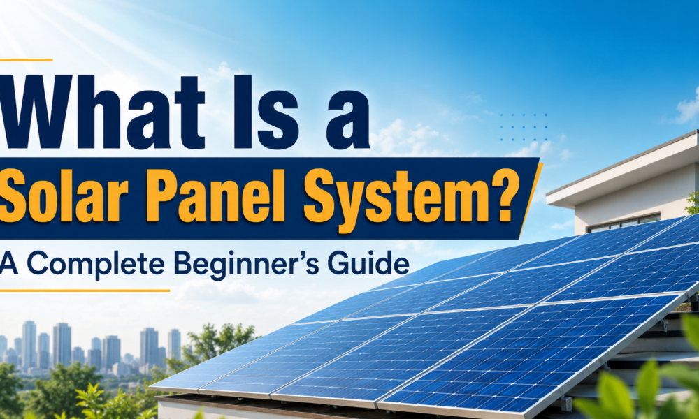 What Is a Solar Panel System? A Complete Beginner’s Guide What Is a Solar Panel System A Complete Beginner's Guide