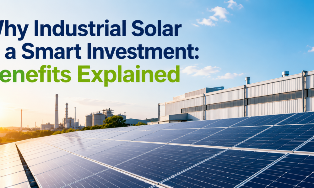 Why Industrial Solar Is a Smart Investment