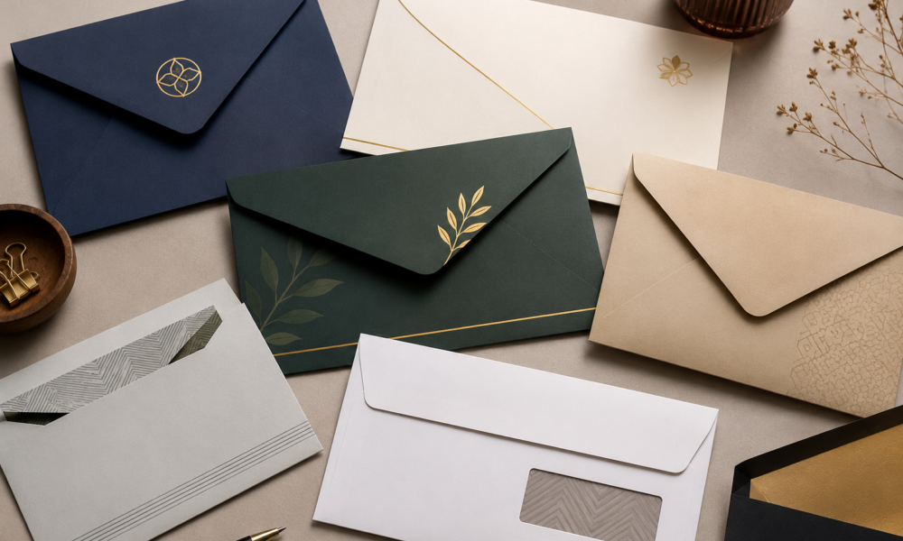 How Custom Envelopes Strengthen Brand Identity and Customer Trust